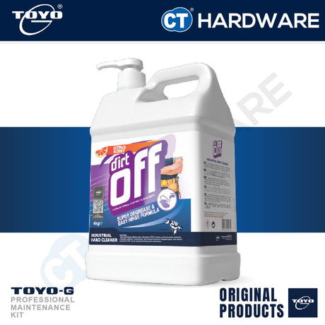 Toyo-G Dirt-Off Industrial Hand Cleaner 1kg | 4kg [ 8696C0181 |  8696C0174 ]