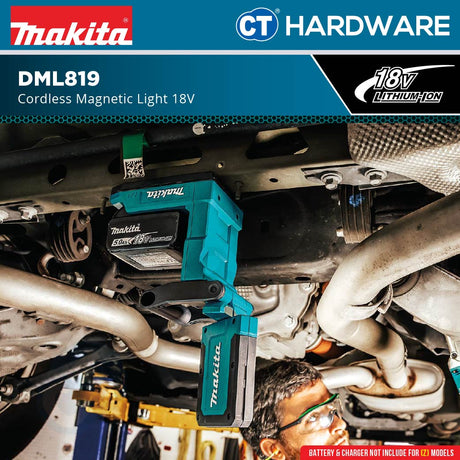 Makita DML819 Cordless Magnetic Light 18V | L.E.D Without Battery and Charger