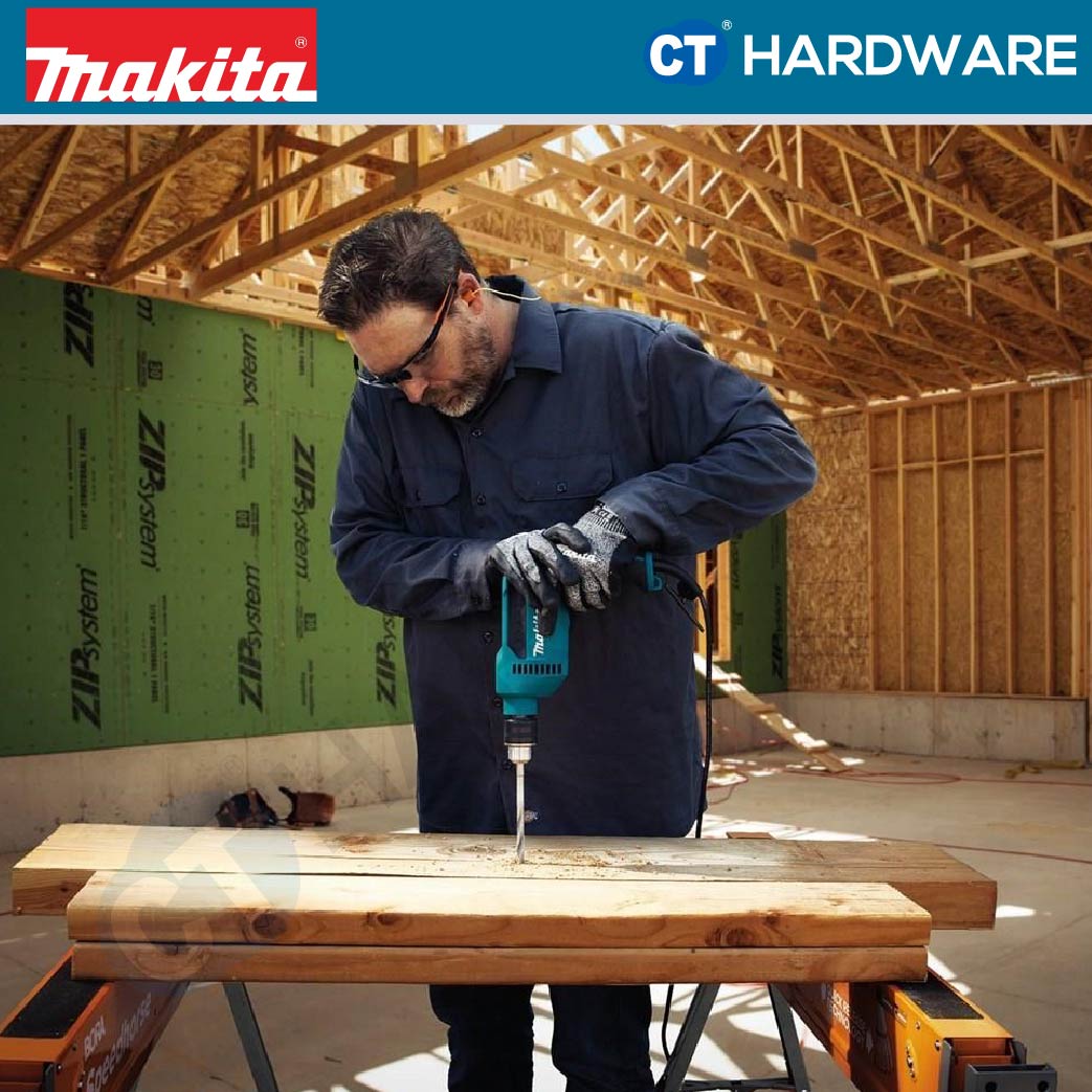 MAKITA DP4021 CORDED DRILL 630W | 13MM (1/2") | 0-3000RPM KEYLESS CHUCK 1.513MM (1/16-1/2" )