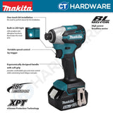 Makita DTD158Z | DTD158WVE LXT 18V Cordless Impact Driver 170NM (Body Only | 2-Battery)