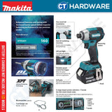 Makita DTD201RTJ | DTD201Z 18V Cordless Impact Driver