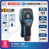 Bosch DTECT 120 Professional Detector Cordless Wall Scanner 12V