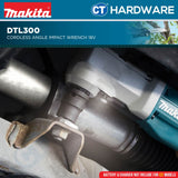 Makita DTL300Z Cordless Angle Impact Wrench 18V | 1/2" | 310-340NM Without Battery and Charger