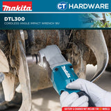 Makita DTL300Z Cordless Angle Impact Wrench 18V | 1/2" | 310-340NM Without Battery and Charger