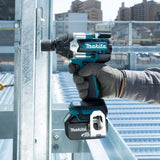 Makita DTW700TJX1 + DGA404Z 2-Tool Combo Set LXT 18V Cordless Brushless 1/2 inch 700Nm Impact Wrench and 100mm Angle Grinder
