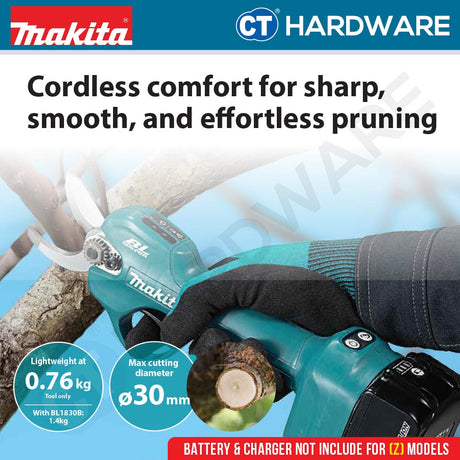 Makita DUP181Z 18V Cordless Pruning Shears