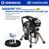 GRACO DURAPROP21 Corded Electric Airless Sprayer Come With Stand, 1HP, GBM0001, Professional Lightweight Sprayer, DIY