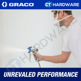 GRACO DURAPROP21 Corded Electric Airless Sprayer Come With Stand, 1HP, GBM0001, Professional Lightweight Sprayer, DIY