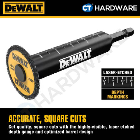 DeWalt DWAIPCIR IMPACT CONNECT™ Inside Pipe Cutter For Plastic Pipe