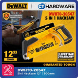 DEWALT DWHT0-20547 MULTI FUNCTION HACKSAW 5-IN-1 | 300MM [ HANDTOOLS ]