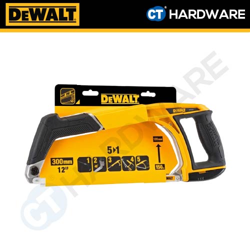 DEWALT DWHT0-20547 MULTI FUNCTION HACKSAW 5-IN-1 | 300MM [ HANDTOOLS ]