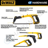 DEWALT DWHT0-20547 MULTI FUNCTION HACKSAW 5-IN-1 | 300MM [ HANDTOOLS ]