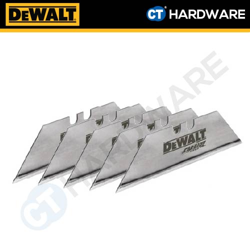 DEWALT DWHT0-11131 CARBIDE EDGE UTILITY BLADE [ 5PC PER PACK ]