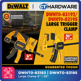 DEWALT DWHT0-83192 | DWHT0-83195 LARGE TRIGGER CLAMP 6" 150MM | 36" 900MM