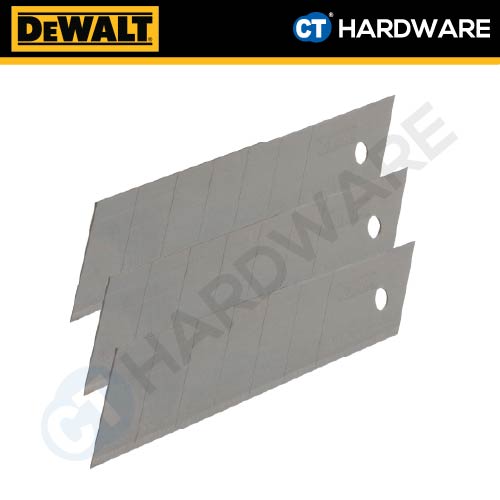 DEWALT DWHT11726-0 SNAP-OFF INDUCTION HARDENED BLADE 25MM [ 3PCS PER PACK ] [ HANDTOOLS ]