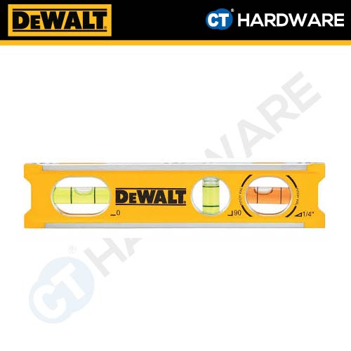 DEWALT DWHT42525-0 BILLET TORPEDO LEVEL 6.5" 165MM - 1PC