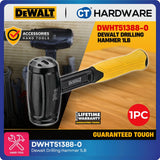 DEWALT DWHT51388-0 3lb One-Piece Steel Drilling Hammer | Heavy Duty Club Hammer for Demolition & Masonry