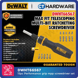 DEWALT DWHT66567 MAX FIT TELESCOPING MULTI-BIT RATCHETING SCREWDRIVER
