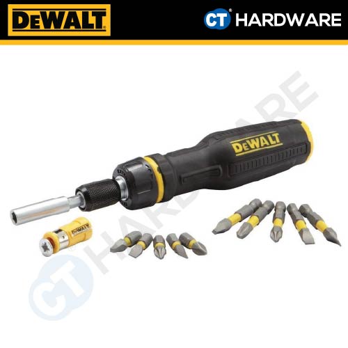 DEWALT DWHT66567 MAX FIT TELESCOPING MULTI-BIT RATCHETING SCREWDRIVER