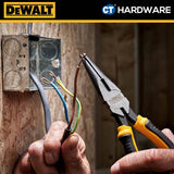 DEWALT DWHT82798-0 LONG NOSE PLIER 8" 200MM - 1PC [ HANDTOOLS ]