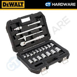 DEWALT DWMT19241-1 METRIC SOCKET SET 1/2" ( X 22PCS )