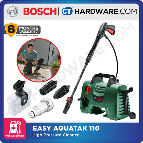 Bosch EASY AQUATAK110 High Pressure Cleaner 1300W 110 Bar 5.5 l/min