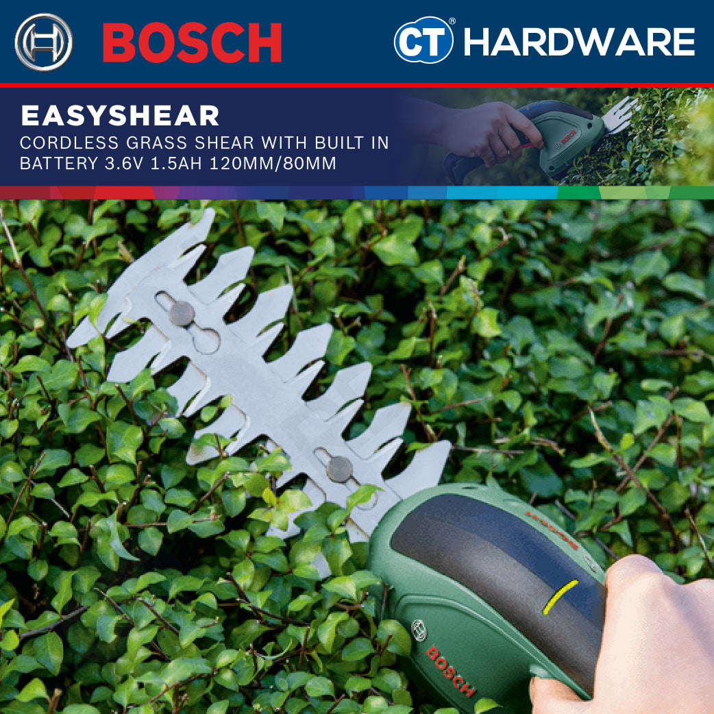 Bosch EASY SHEAR Battery Grass Shear 3.6V 12cm Shrub Blade [EASYSHEAR]
