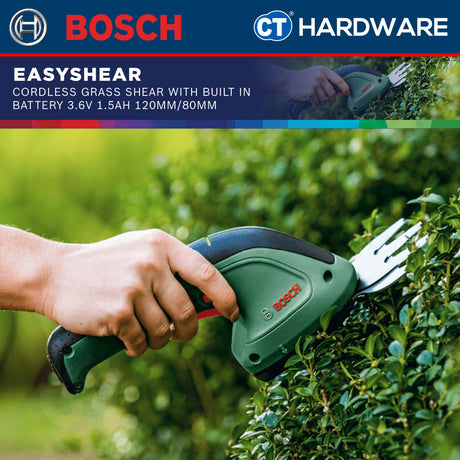 Bosch EASY SHEAR Battery Grass Shear 3.6V 12cm Shrub Blade [EASYSHEAR]
