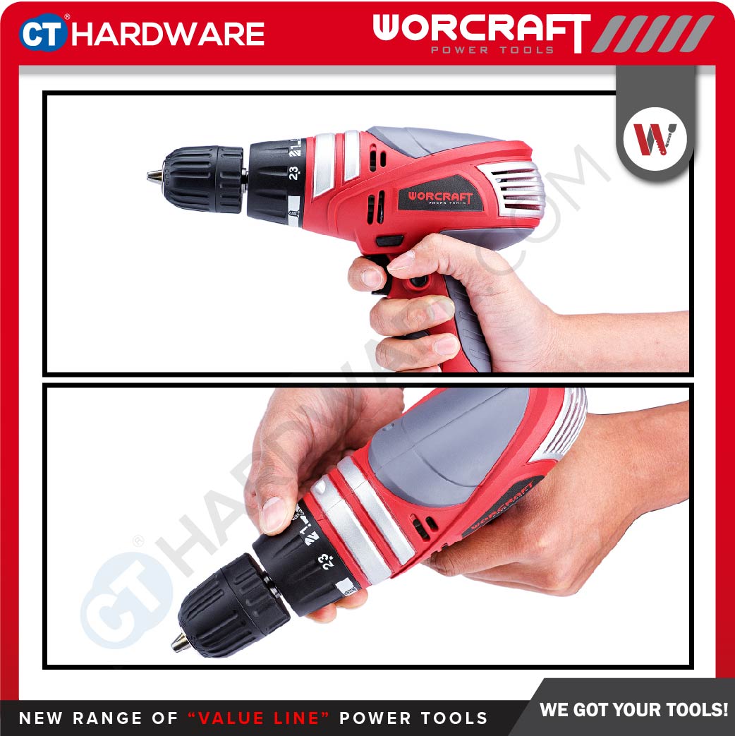 Worcraft ED280 Drill Driver 10mm 280W