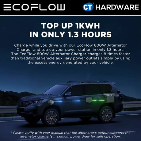 EcoFlow 800W Alternator Charger