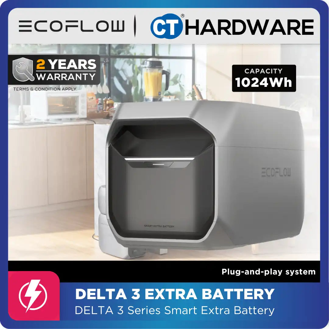 EcoFlow DELTA 3 Series Smart Extra Battery