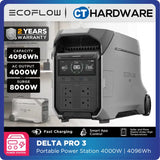 EcoFlow DELTA PRO 3 Portable Power Station (4096WH | 4000W Output)