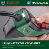 Bosch EASY PUMP Cordless Compressed AIR PUMP | Inflator | Multipurpose Pump For Ball & Bike Tires [0603947080]