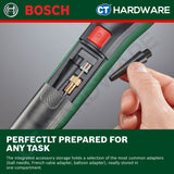 Bosch EASY PUMP Cordless Compressed AIR PUMP | Inflator | Multipurpose Pump For Ball & Bike Tires [0603947080]