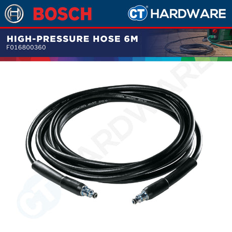 Bosch F016800360 High Pressure Hose 6m AQUATAK100/110/120/125/130 & AQT42-13