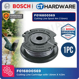Bosch F016800569 Cutting Line Cartridge Spool with 4.5m x 1.6mm Line for EasyGrassCut