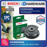 Bosch F016800569 Cutting Line Cartridge Spool with 4.5m x 1.6mm Line for EasyGrassCut