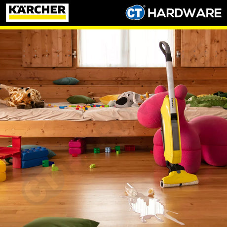 Karcher FC 5 CORDLESS Hard Floor Cleaner 25V 60 m² 200l/400l Tank [FC5CORDLESS | 10556010]