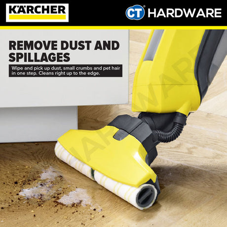 Karcher FC 5 CORDLESS Hard Floor Cleaner 25V 60 m² 200l/400l Tank [FC5CORDLESS | 10556010]