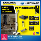 Karcher FC 7 CORDLESS Hard Floor Cleaner 25V 175 m² 200l/400l Tank [FC7CORDLESS | 10557010]