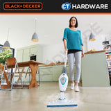 BLACK+DECKER FSM1605 EPP 1300W Steam Mop 350ml – 5m Cable, 180° Swivel Head