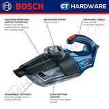 Bosch GAS 18V-1  Professional Cordless Vacuum Cleaner 18V | SOLO | 1-Battery | 2-Battery [GAS18V1SOLO]