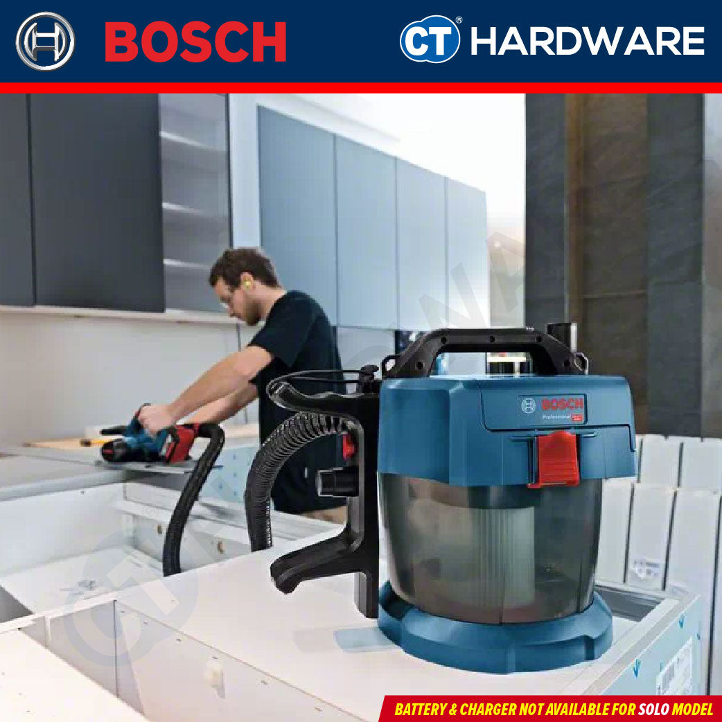 Bosch GAS 18V-10 L PREMIUM SOLO Cordless Vacuum Cleaner 18V | 90MBAR | 10L [ GAS18V10LPREMIUMSOLO ]