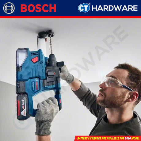 Bosch GBH 185-LI Professional Cordless Brushless Rotary Hammer 18V | SOLO | 2-Battery [06119240L1 | GBH185LI]
