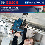 Bosch GBH 18V-26 SOLO Cordless Rotary Hammer 18V SDS Plus, 2.6J Without Battery & Charger, GBH18V26SOLO