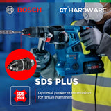 BOSCH GBH 18V-28 CF SOLO Cordless Brushless Rotary Hammer 18V 28MM Hammer Drilling Concrete Stone Masonry [GBH18V28CFSOLO]