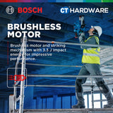 BOSCH GBH 18V-28 CF SOLO Cordless Brushless Rotary Hammer 18V 28MM Hammer Drilling Concrete Stone Masonry [GBH18V28CFSOLO]