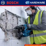 BOSCH GBH 18V-28 CF SOLO Cordless Brushless Rotary Hammer 18V 28MM Hammer Drilling Concrete Stone Masonry [GBH18V28CFSOLO]