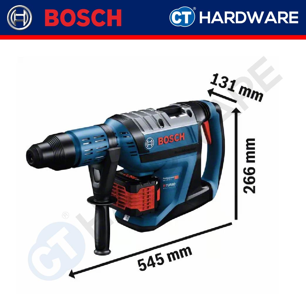 Bosch GBH 18V-45 C SOLO Cordless Rotary Hammer BITURBO with SDS Max 18V [0611913080 | GBH18V45CSOLO]