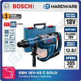 Bosch GBH 18V-45 C SOLO Cordless Rotary Hammer BITURBO with SDS Max 18V [0611913080 | GBH18V45CSOLO]